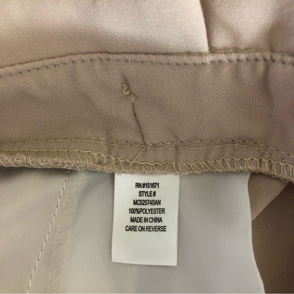 H&H Harmony & Havoc women’s crop wide leg pull on front tie pants pockets Sz 12 - Picture 6 of 8